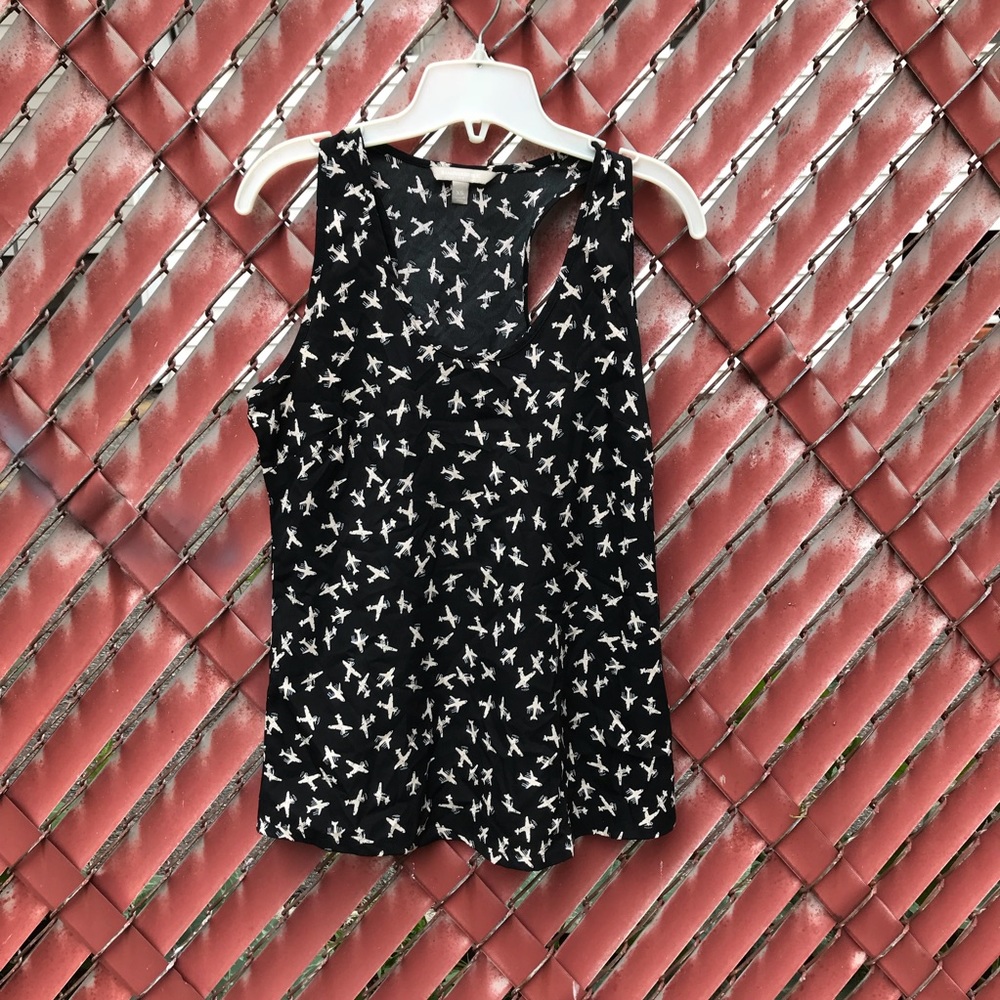 🌸 Banana Republic | Airplane racer back tank